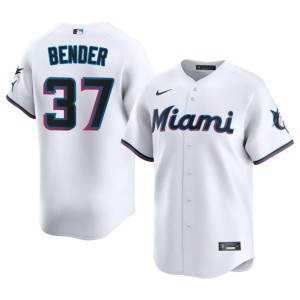 New Men's White The Fish #37 Anthony Bender Jerseys 989484-851