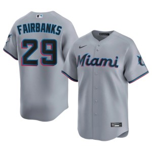 Stitched Gray Pete Fairbanks #29 The Fish Men Jerseys 797516-905