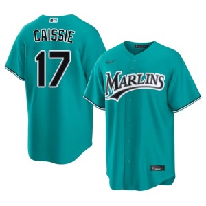 Game #17 The Fightin' Fish Men's Owen Caissie Teal Jersey 728324-315