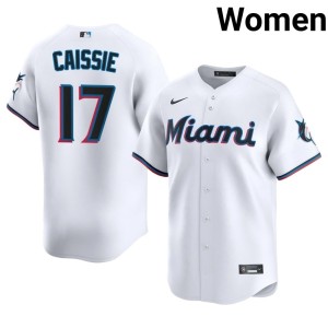 Official MIA Owen Caissie #17 White Women's Jerseys 333649-827